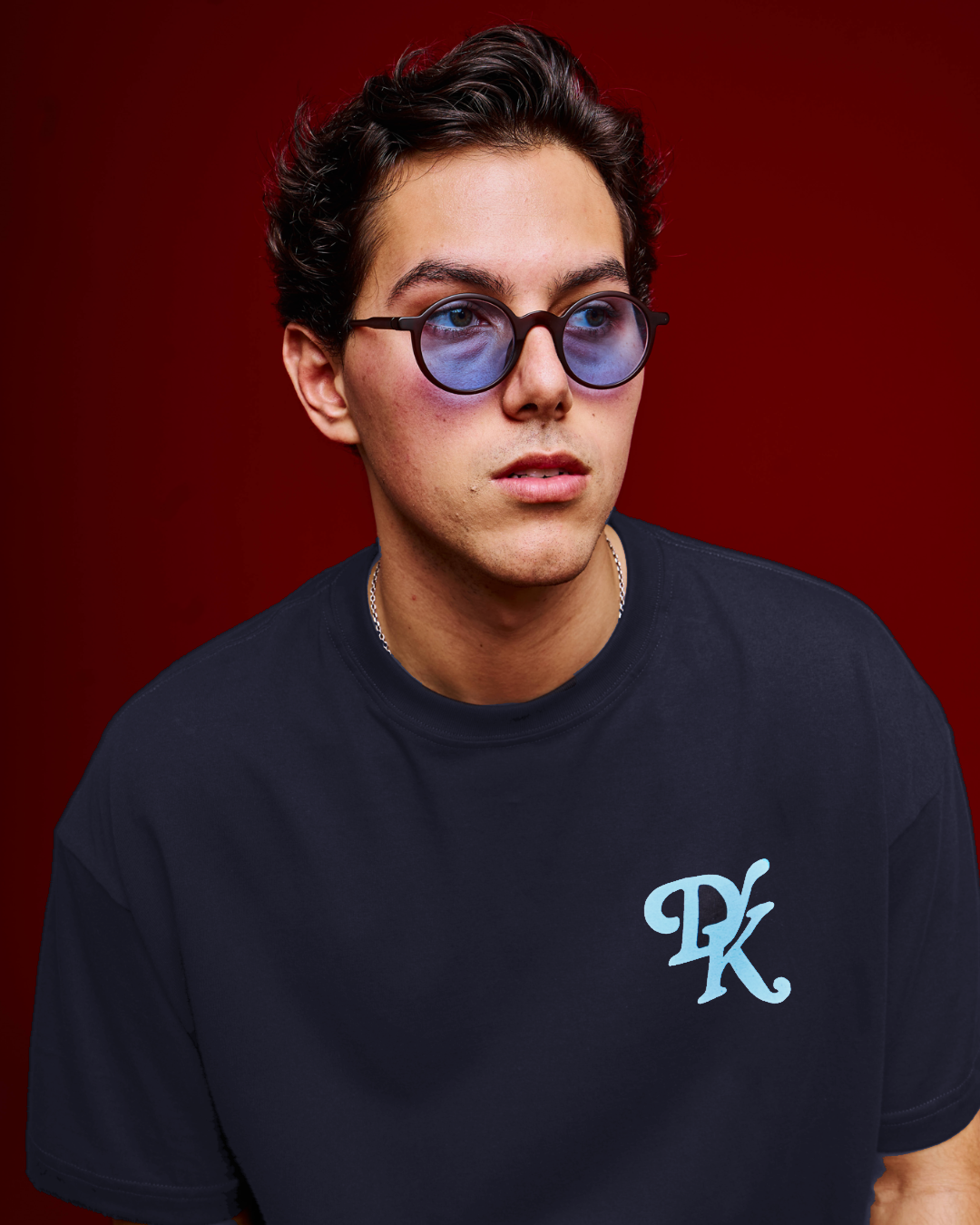 DK NAVY TEE