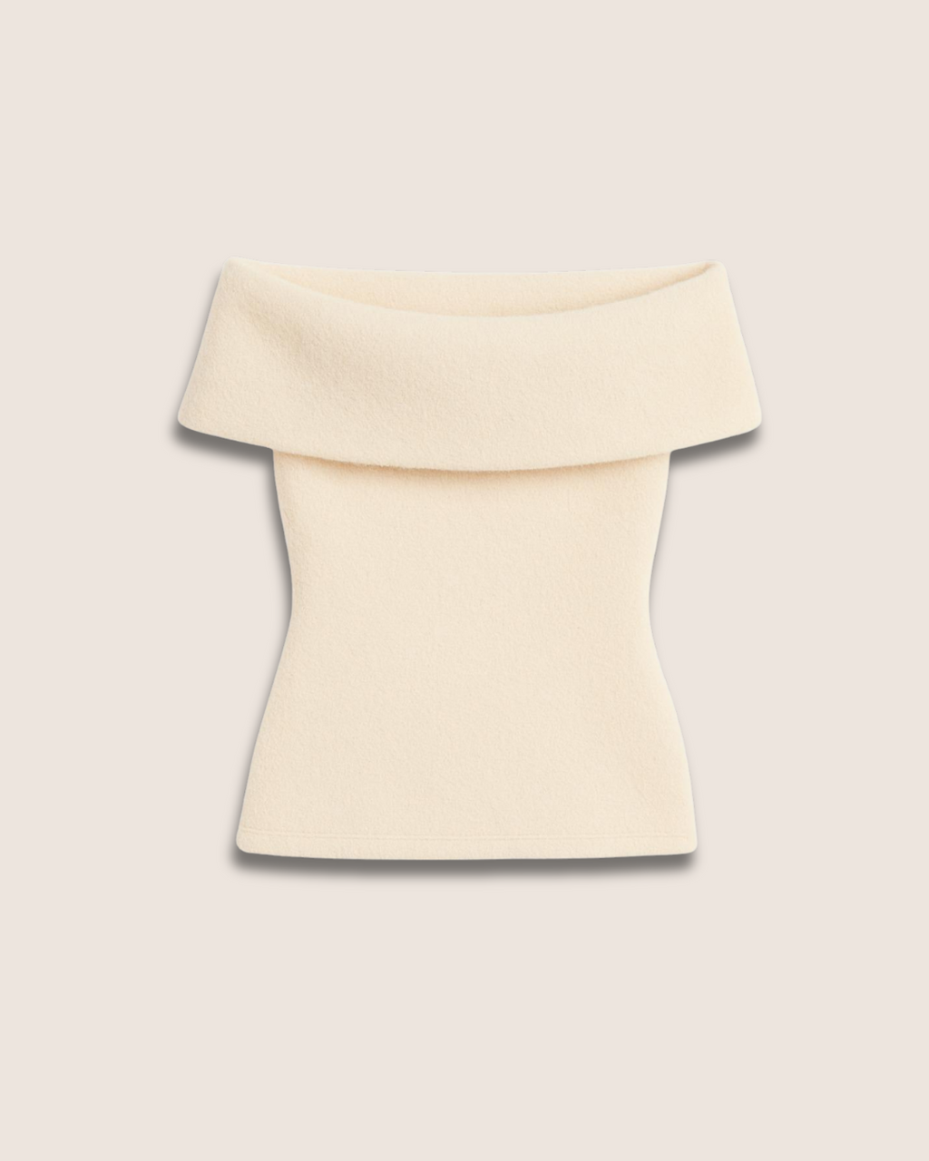 OFF SHOULDER BEIGE